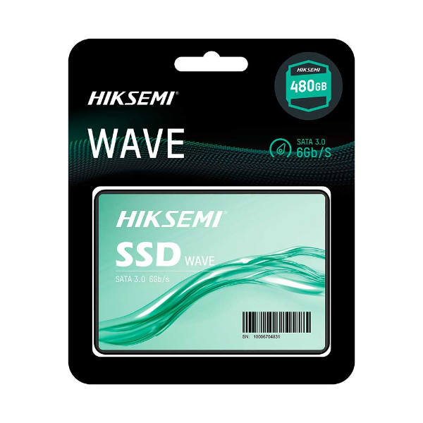 Imagem de SSD Hiksemi Wave, 480GB, 2.5", Sata 3.0 6GB/s - HS-SSD-WAVE(S)/480G