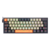 Imagem de TECLADO REDRAGON MECANICO GAMER FIZZ RGB LARANJA CINZA E PRETO SWITCH MARROM K617RGB (PT-BROWN)