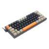 Imagem de TECLADO REDRAGON MECANICO GAMER FIZZ RGB LARANJA PRETO E CINZA SWITCH MARROM K617RGB (PT-BROWN)