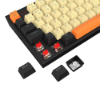 Imagem de TECLADO REDRAGON MECANICO GAMER REDRAGON KITAVA RGB PRETO BEJE E LARANJA SWITCH MARROM K636CLO-RGB