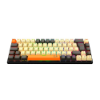 Imagem de TECLADO REDRAGON MECANICO GAMER RYZE  BEGE PRETO E LARANJA RGB K633CGO-RGB (PT-BROWN)