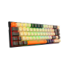 Imagem de TECLADO REDRAGON MECANICO GAMER RYZE  BEGE PRETO E LARANJA RGB K633CGO-RGB (PT-BROWN)