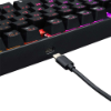 Imagem de TECLADO REDRAGON MECANICO GAMER KUMARA PRO RGB WIRELESS E BLUETOOTH PRETO SWITCH BLACK K552RGB-BRS-B