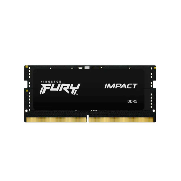 Imagem de Memória Kingston Futy Impact, 16GB, DDR5, 5600MHz, 1.1V, CL 40, Notebook - Black - KF556S40IB-16