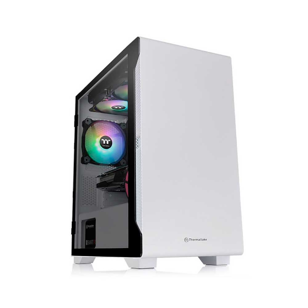 Imagem de GABINETE GAMER THERMALTAKE VERSA S100 TG  WHITE CA-1Q9-00S6WN-00