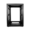 Imagem de RACK PADRAO 19" 16U X 570MM PRETO PISO VISOR DE ACRILICO GFORCE 345