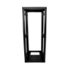 Imagem de RACK PADRAO 19" 40U X 770MM PRETO PISO VISOR DE ACRILICO GFORCE 411