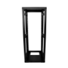 Imagem de RACK PADRAO 19" 28U X 570MM PRETO PISO VISOR DE ACRILICO GFORCE 451