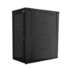 Imagem de RACK PADRAO 19" 36U X 1070MM PRETO PISO VISOR DE ACRILICO GFORCE 469