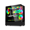 Imagem de GABINETE GAMER C3TECH AQUARIUS MT-G850BK SEM FONTE PRETO