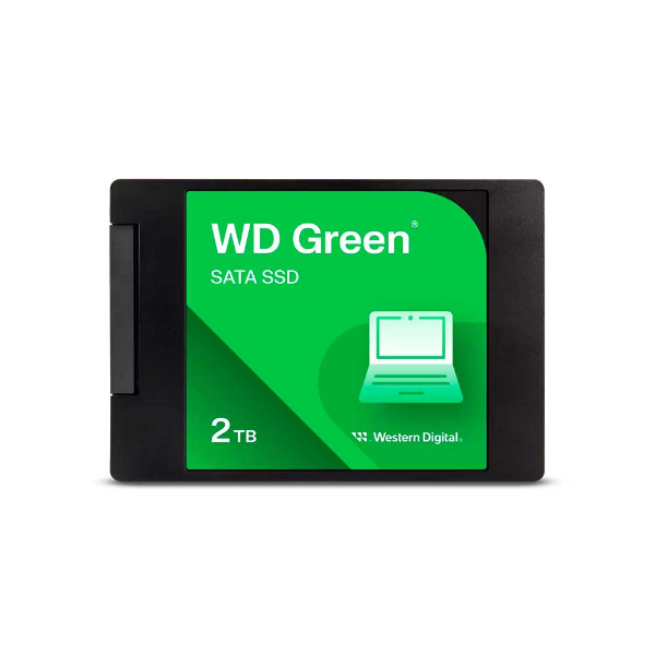 Imagem de SSD WD Green, 2TB, 2.5", 7mm, SATA 3.0 - WDS200T2G0A