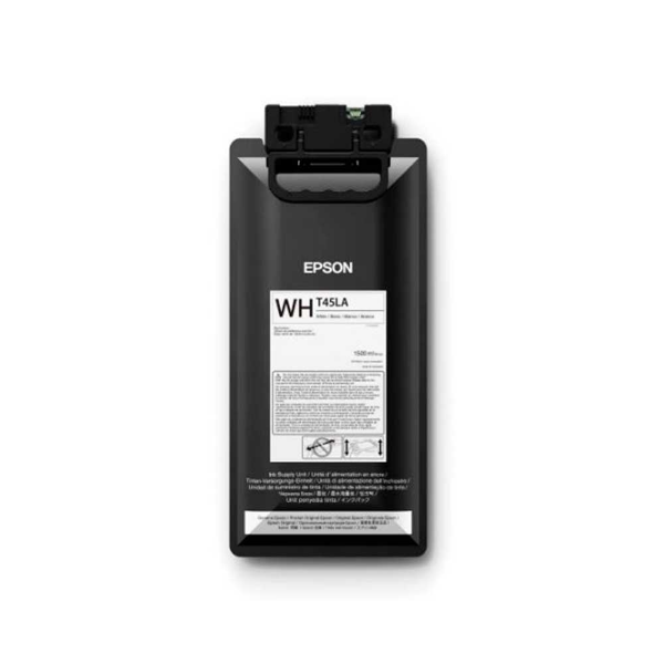 Imagem de TINTA SOLVENTE ULTRACHROME GS3 EPSON T45LA20 BRANCO 1,5L - S80600L