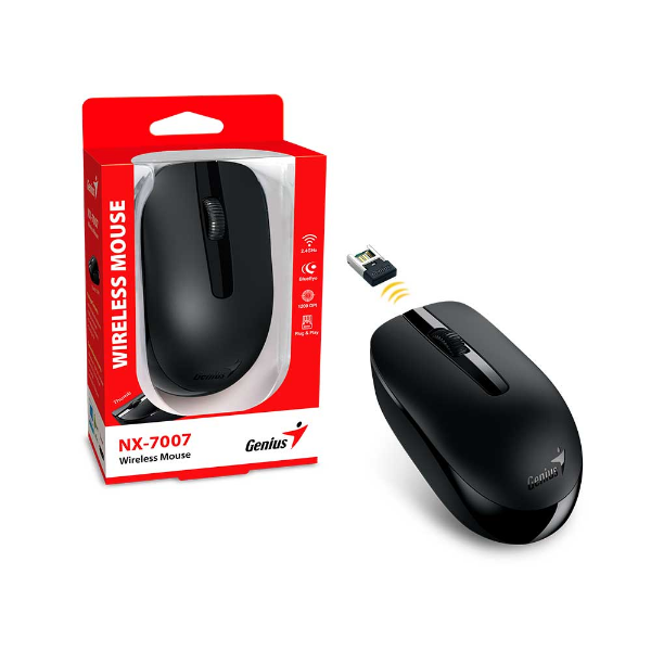 Imagem de MOUSE GENIUS NX-7007 SEM FIO PRETO