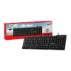 Imagem de TECLADO MULTIMIDIA GENIUS KB-100X USB PRETO ABNT 2