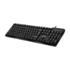 Imagem de TECLADO MULTIMIDIA GENIUS KB-100X USB PRETO ABNT 2