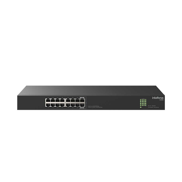 Imagem de Switch Intelbras S1116G, 16P Gigabit Ethernet - 4760114