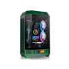 Imagem de GABINETE GAMER THERMALTAKE THE TOWER 300 RACING GREEN C/ 2 FANS 140MM - CA-1Y4-00SCWN-00