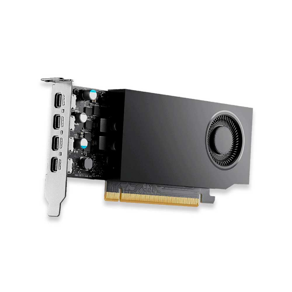 Imagem de Placa de Vídeo PNY Nvidia Quadro RTX A1000, 8GB, GDDR6, 128bits - VCNRTXA1000ATX-PB