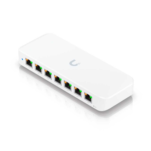 Imagem de Switch Gerenciável Ubiquiti Ultra 210W, 8P Gigabit, 7P PoE+ - USW-ULTRA-210W