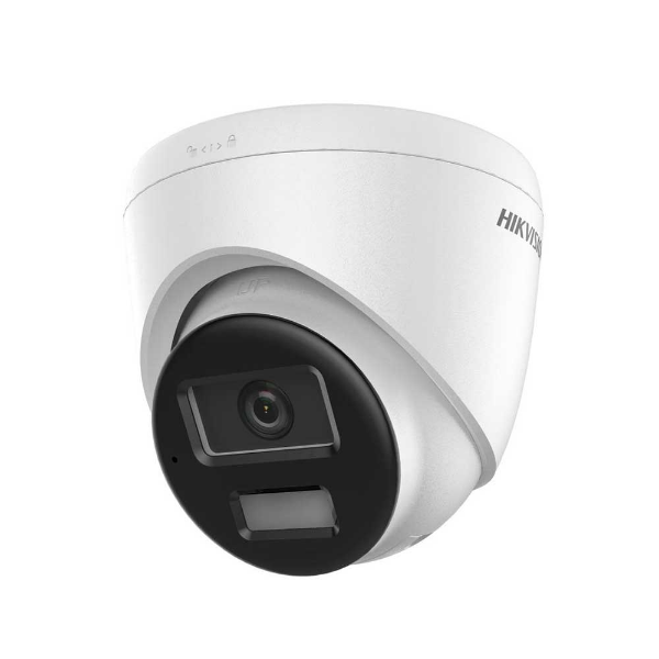 Imagem de Câmera Hikvision IP 4MP Turret Smart Hybrid Light DS-2CD1343G2-LIUF/SL(2.8mm)