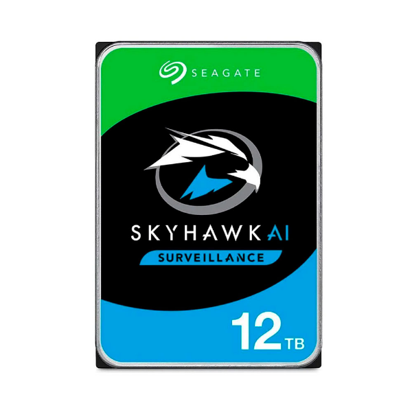 Imagem de HD Seagate SkyHawk AI Surveillance, 12TB, 3.5", 256MB, SATA 6GB/s - ST12000VE001