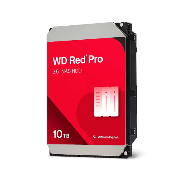 Imagem de HD WD Red PRO NAS, 10TB, 3.5", 7200RPM, 256MB, SATA 6GB/s - WD102KFBX