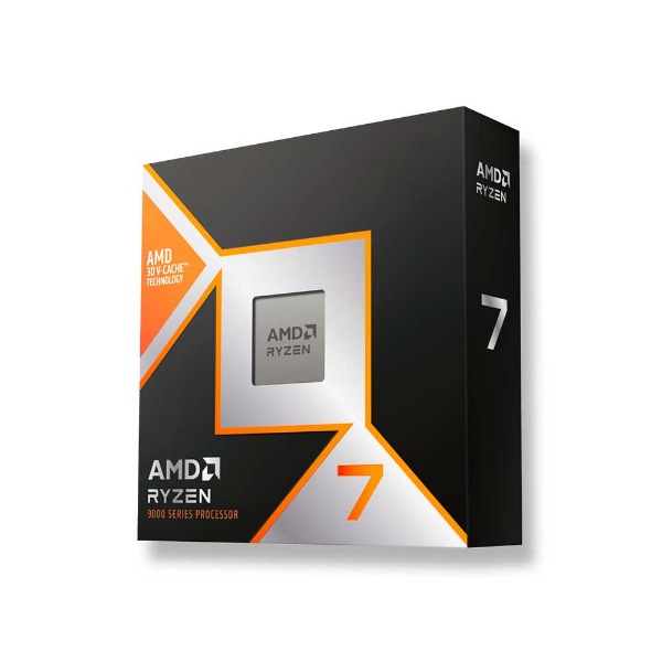 Imagem de Processador AMD Ryzen 7 9800X3D, 4.7GHz (5.2GHz Turbo), 8-Cores, 16-Threads, 96MB, AM5 - 100-100001084WOF