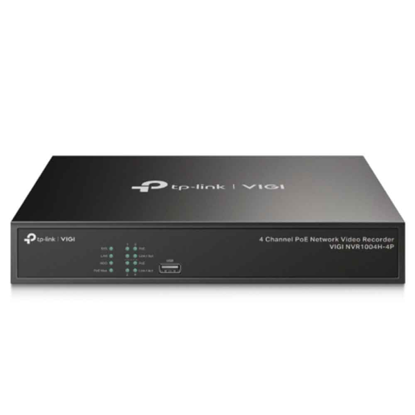 Imagem de GRAVADOR NVR DE VIDEO DE REDE 4 CANAIS VIGI NVR1004H TPLINK TPN0432