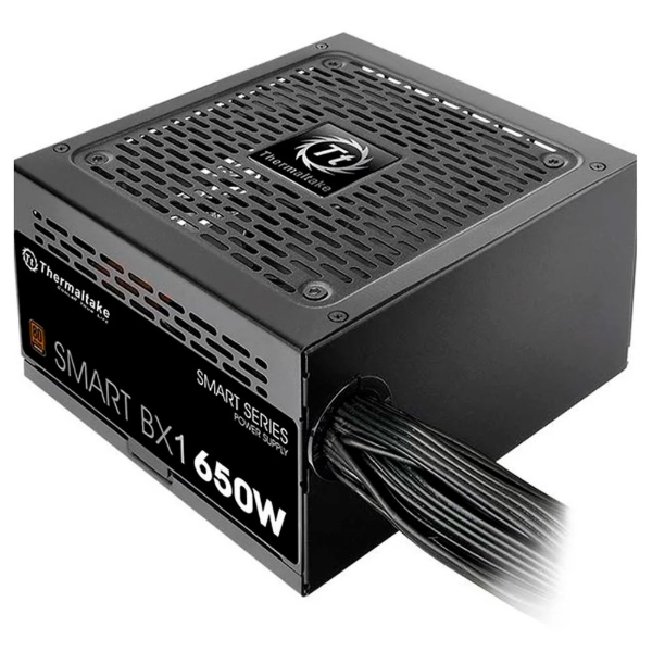 Imagem de FONTE DE ALIMENTACAO THERMALTAKE 650W SMART BX1 ALL FLAT CABLES 80+BRONZE - PS-SPD-0650NNFABB-4