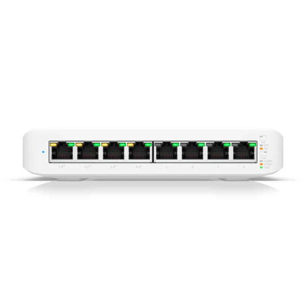 Imagem de Switch Ubiquiti Gerenciável 08 Portas Gigabit USW-Lite-8-PoE
