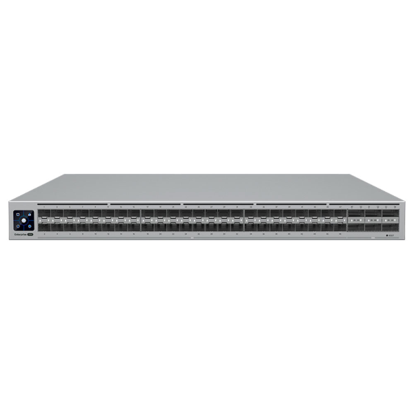 Imagem de SWITCH UBIQUITI GERENCIAVEL L3 48 PORTAS SFP28 DE 25GB + 06 QSFP28 DE 100GB - ECS-AGGREGATION-BR