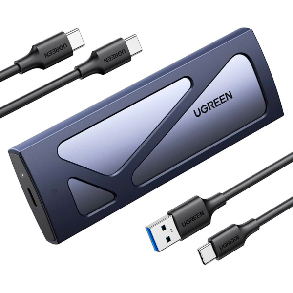 Imagem de CASE/GAVETA UGREEN PARA SSD/NVME USB-C 10 GBPS 2.5" - CM578