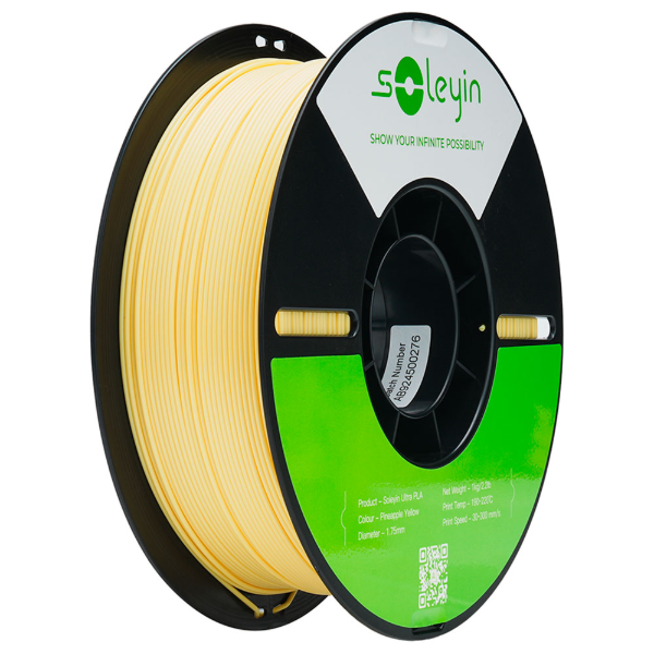 Imagem de FILAMENTO CREALITY SOLEYIN ULTRA PLA (PINEAPPLE YELLOW) 1,75MM 3301010605