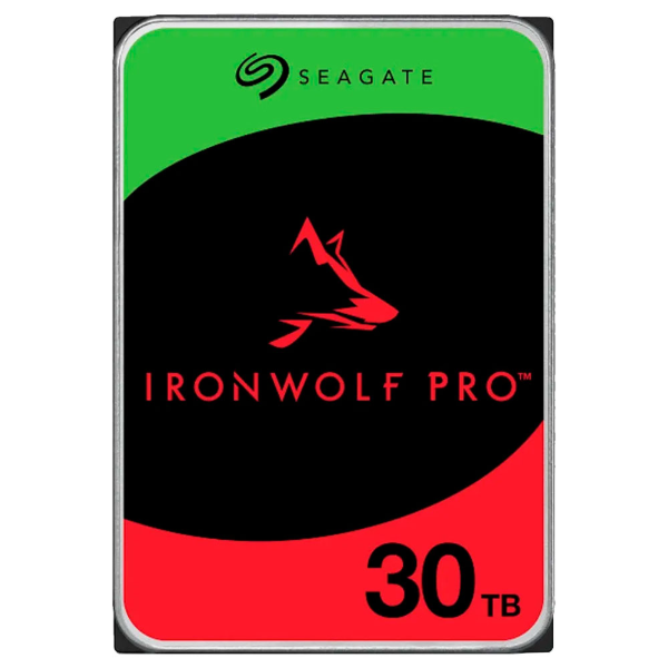 Imagem de HD SEAGATE IRONWOLF PRO NAS 30TB 512MB 7200RPM ST30000NT011