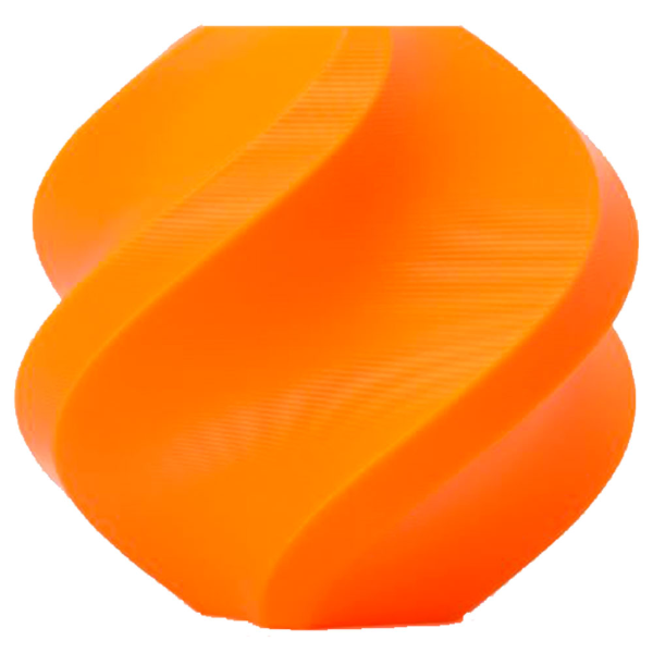 Imagem de FILAMENTO BAMBU LAB PLA LARANJA  ABOBORA COM CARRETEL REUTILIZAVEL, 1,75MM - A00-A1-1.75-1000-SPL