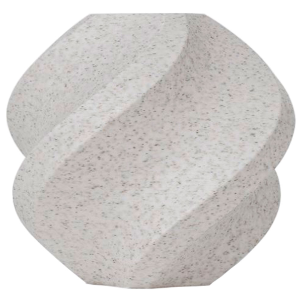 Imagem de FILAMENTO BAMBU LAB PLA MARBLE - WHITE MARBLE COM CARRETEL, 1,75MM -  A07-D4-1.75-1000-SPL