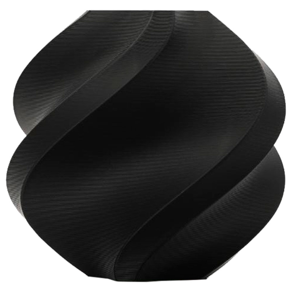 Imagem de FILAMENTO BAMBU LAB PLA TOUGH+ PRETO COM CARRETEL REUTILIZAVEL, 1,75MM -  A10-K0-1.75-1000-SPL