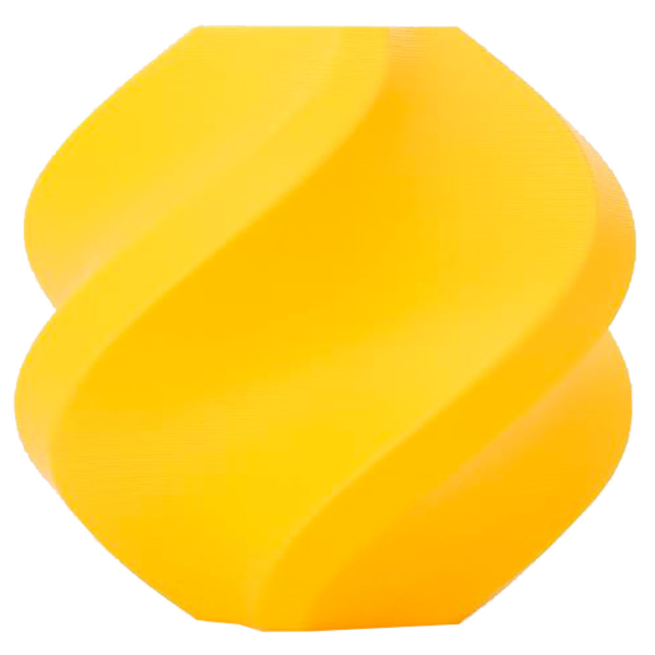 Imagem de FILAMENTO BAMBU LAB PLA TOUGH+ AMARELO COM CARRETEL REUTILIZAVEL, 1,75MM - A10-Y0-1.75-1000-SPL