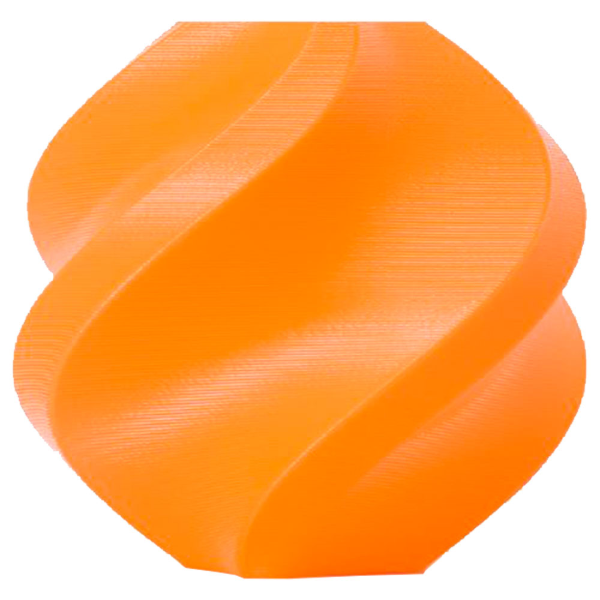 Imagem de FILAMENTO BAMBU LAB TPU 85A LARANJA NEON COM CARRETEL REUTILIZAVEL 1,75MM - U04-A1-1.75-1000-SPL