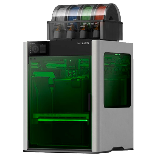 Imagem de IMPRESSORA 3D BAMBU LAB H2D LASER FULL COMBO 110V, 10W - PF003-M+SA007-LV1+SL001