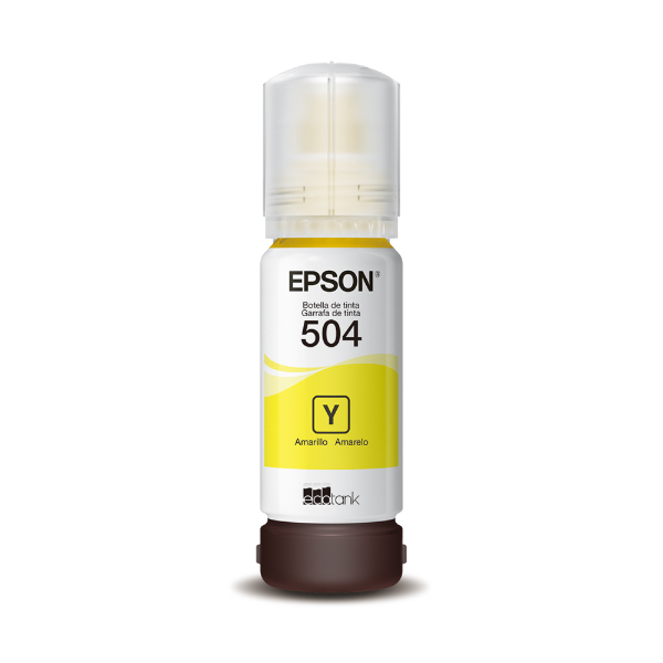 Imagem de GARRAFA/REFIL DE TINTA EPSON T504422-BR AMARELO P/ L4150 L4160 L6171