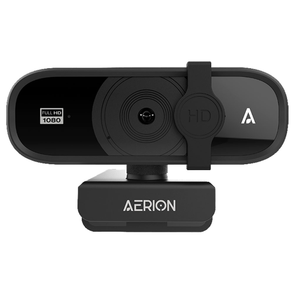 Imagem de WEBCAM AERION FULL HD 1080P WEB100 PRETO