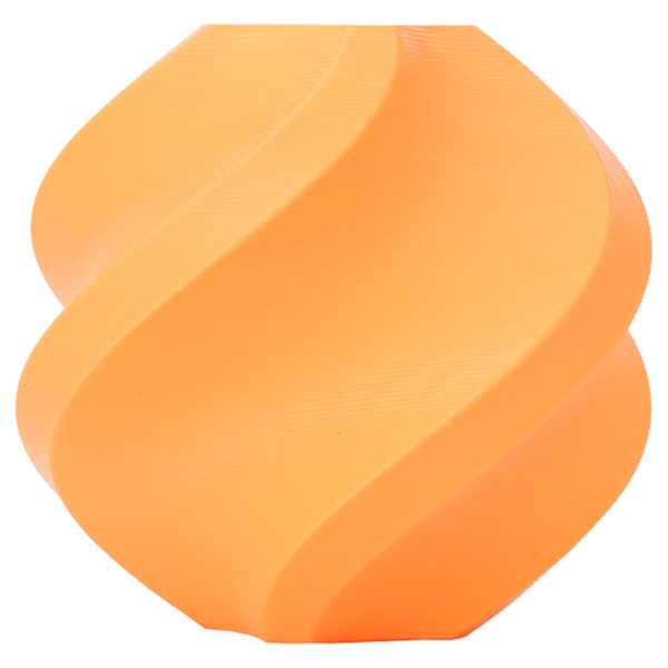 Imagem de FILAMENTO BAMBU LAB PLA PURE DAMASCO COM CARRETEL REUTILIZAVEL, 1,75MM - A19-A00-1.75-1000-SPL