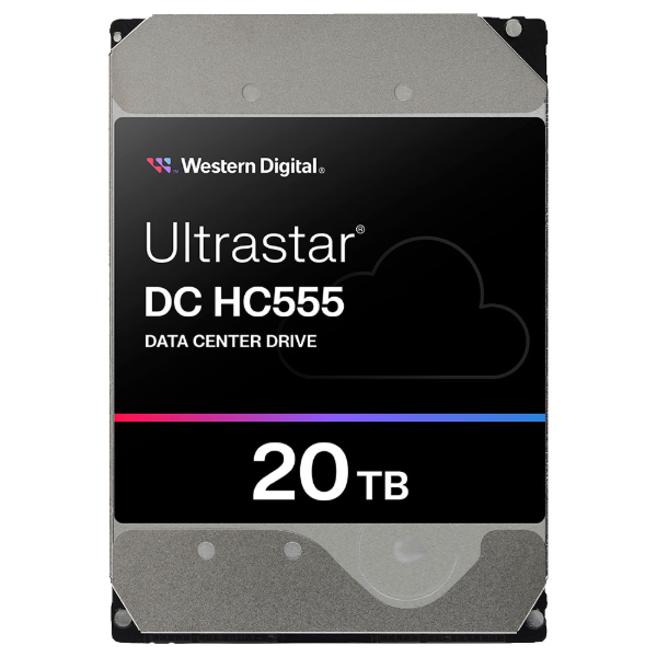 Imagem de HDD WD ULTRASTAR HC555 SATA 20TB PARA DATA CENTER  - 0B48724