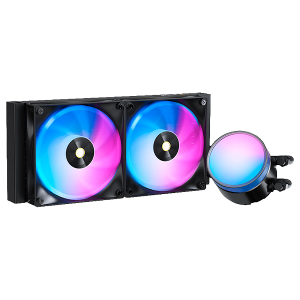 Imagem de WATER COOLER DELTA L24 BK ARGB V2 CYPUS PRETO DELTA-L24-BK2AAWNN02X-GL