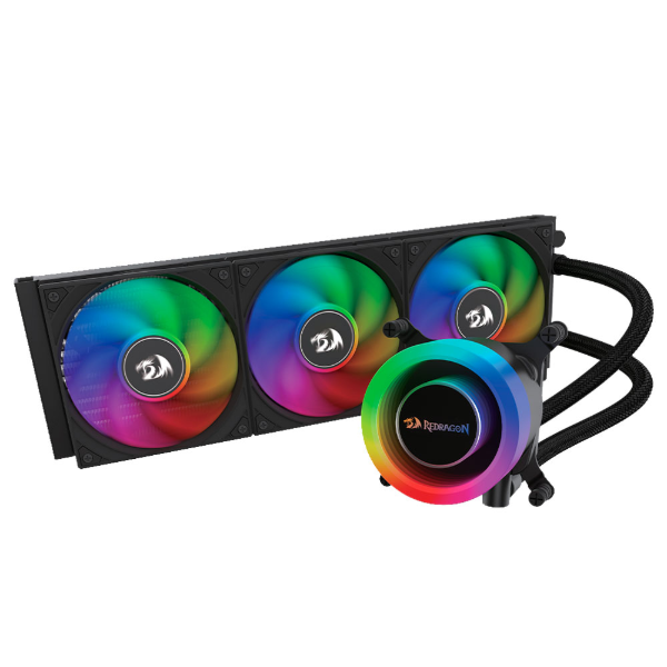 Imagem de WATER COOLER REDRAGON X LIAN LI GA II LITE 360 RGB PRETO GA2L36RB-RD BLACK