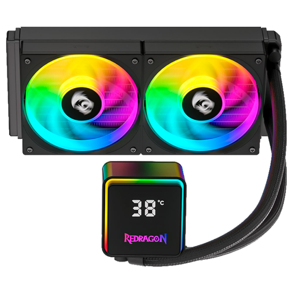 Imagem de WATER COOLER REDRAGON 240MM ARGB PRETO CCW-1021