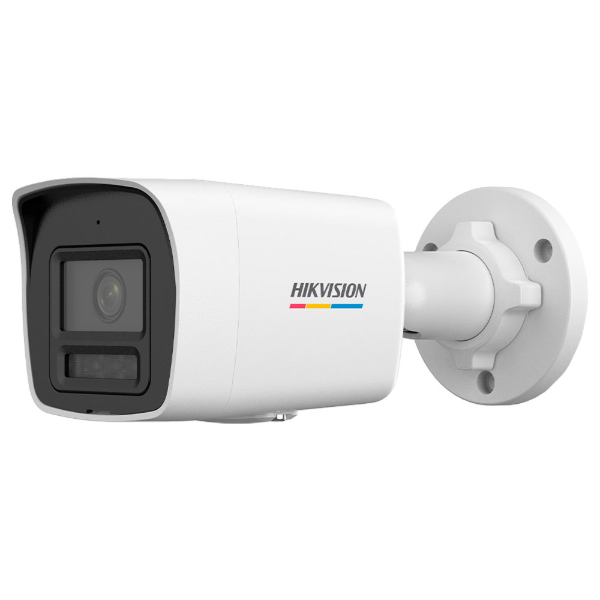 Imagem de Camera Hikvision IP AcuSense ColorVu 3.0 2MP Full HD Bullet 2.8mm Luz Branca 30m Mic Embutido IP67 DS-2CD1027G3-LIU